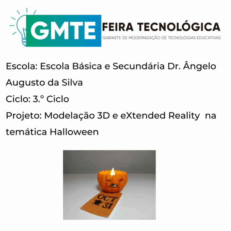Modelação 3D e eXtendend Reality na temática Halloween