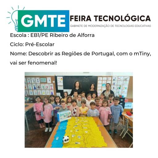 Descobrir as Regiões de Portugal mTiny, vai ser fenomenal!