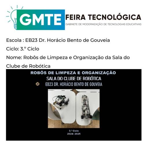 Robôs de Limpeza e Organização