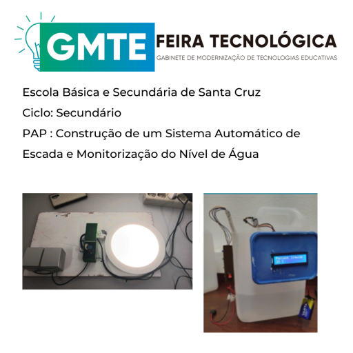 Construção de um Sistema Automático de Escada e Monitorização do Nível de Água